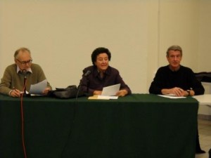 Jean-Michel MORETTE, Patricia PURSER, Stéphane CHATAGNON (de gauche à droite)