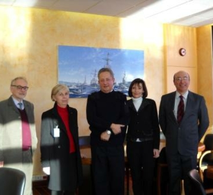 Rencontre avec le Préfet Maritime – 13 janvier 2010