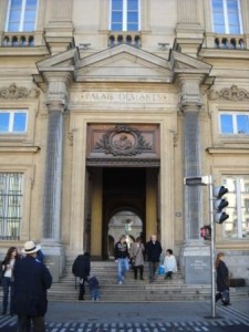 Entrée du Musée des Beaux-Arts