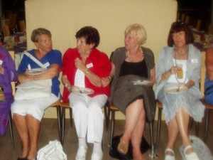 Marie-Françoise Cangioni, Lucienne Lichtlé, Anne Richer, Michèle Lichtlé (de gauche à droite)