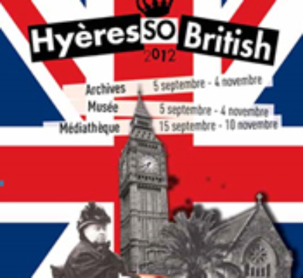 Conférences « Hyères so British » septembre à novembre 2012