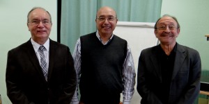 M. Gérard HOCMARD en compagnie de M. Bernard SASSO et M. Gérard GARCIA