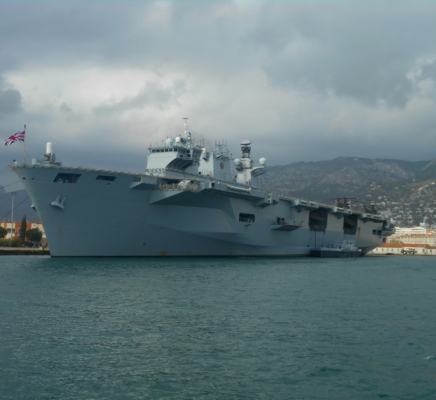 RÉCEPTION  COMMANDANT HMS OCEAN 6 octobre 2015