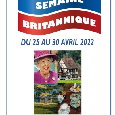 Semaine britannique 25-30 avril 2022