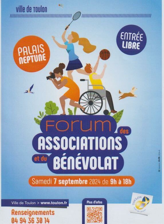 Forum des Associations Toulon 7 septembre 2024