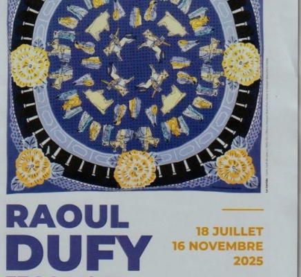 Exposition “Raoul Dufy et la Mode” La Banque Musée des Cultures et des Paysages Hyères Mardi 4 novembre 2025
