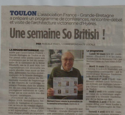 Une semaine So British !